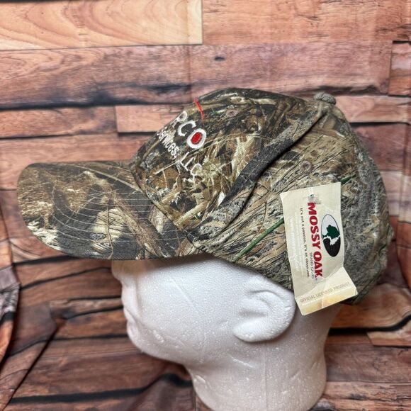 Marco Inspection Service Camo Hat Mossy Oak Hook & Loop Adjustable Cap Outdoors - Picture 4 of 7